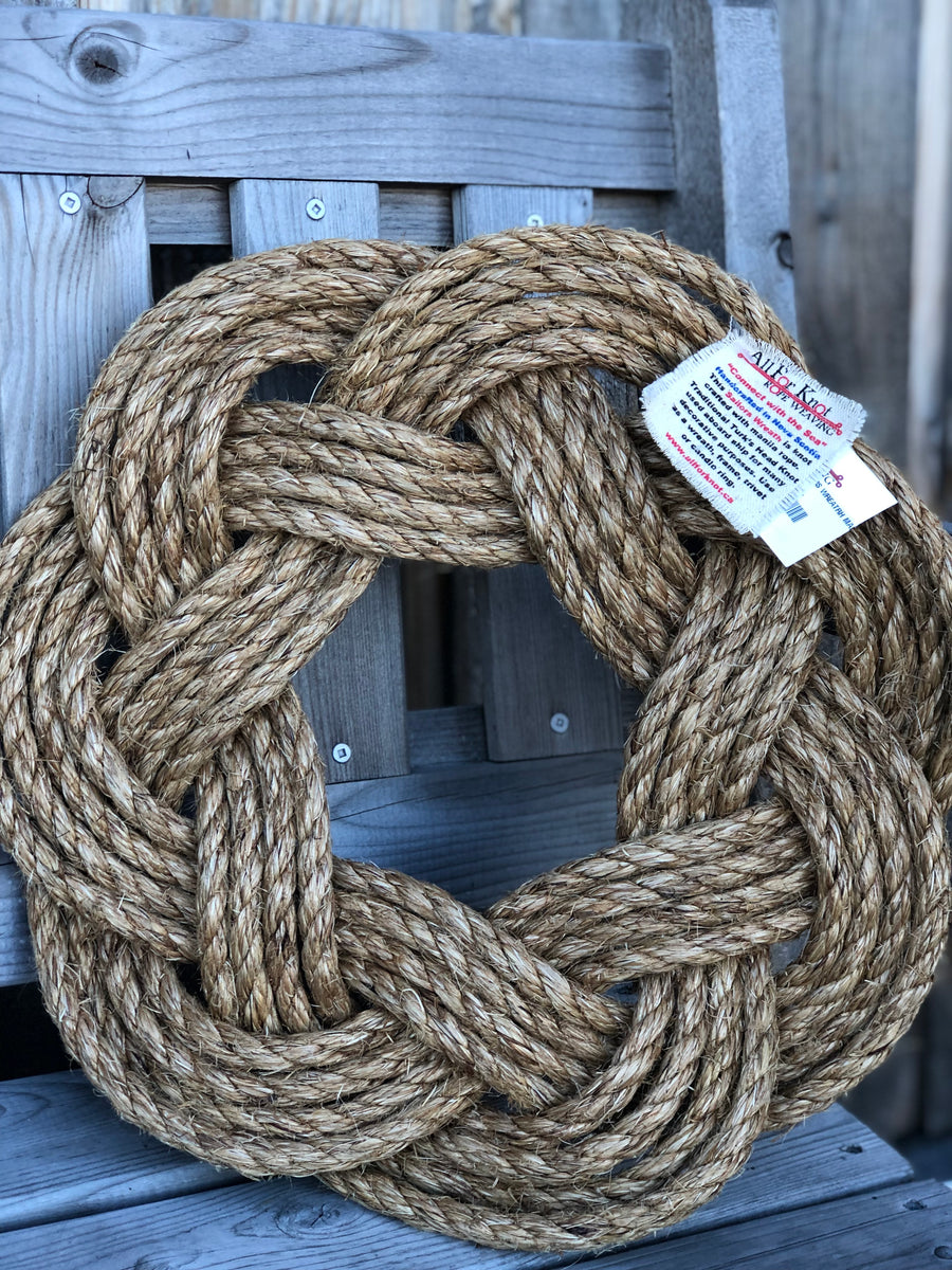 SAILORS WREATH MANILA ROPE – Celtic Sisters Gifts