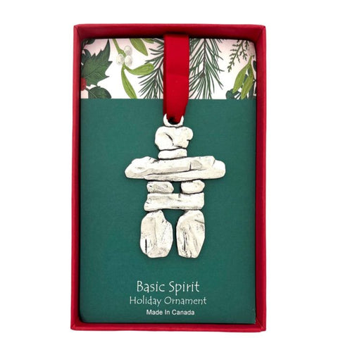 BASIC SPIRIT PEWTER INNUKSHUK ORNAMENT