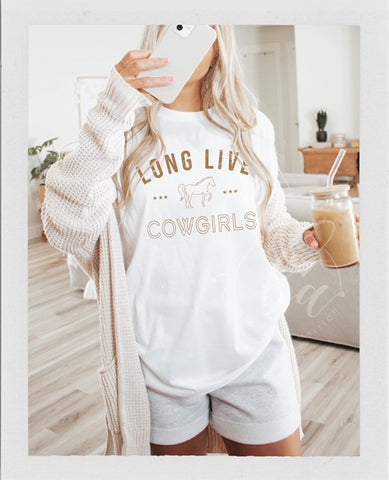 LONG LIVE COWGIRLS TEE