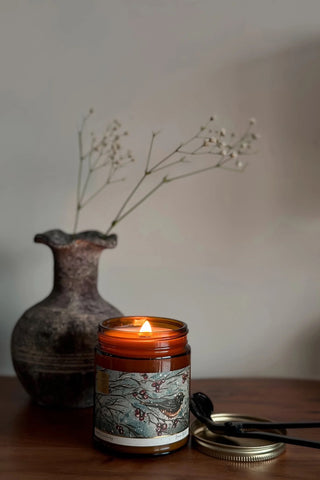 NC CANDLE WOODEN WICK WINTERS MELODY