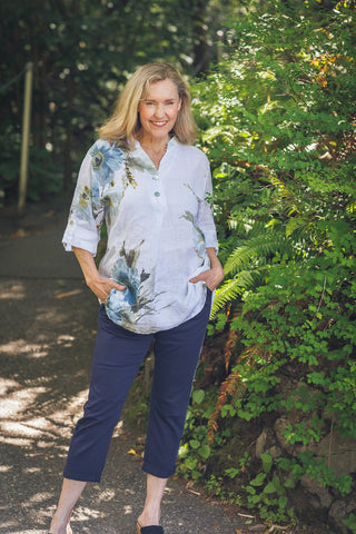 LINEN TOP