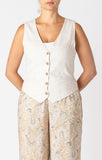 LINEN VEST