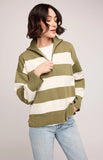 GENTLE FAWN 1/4 ZIP SWEATER IDRIS