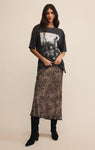 ZSUPPLY IZABEL SKIRT LEOPARD
