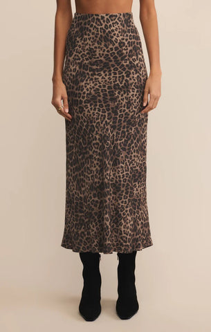 ZSUPPLY IZABEL SKIRT LEOPARD