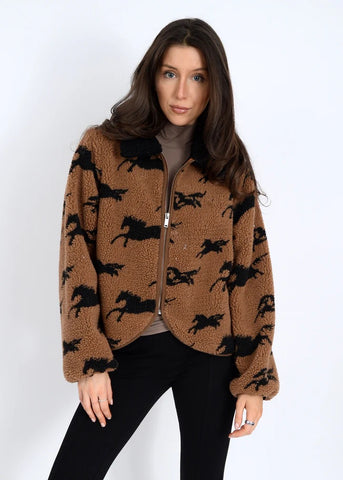 RD STYLE JOLINE SHERPA JACKET