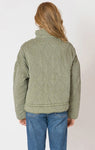 DEX DRAWSTRING QUILTED JACKET