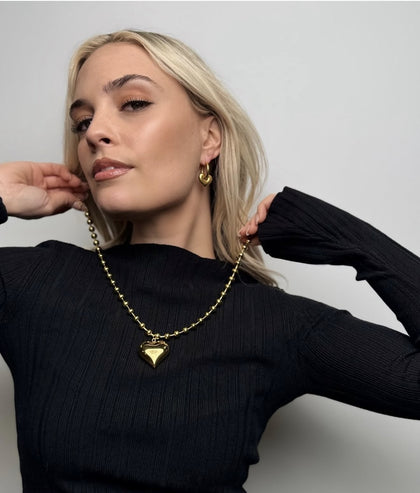 HAZEL HEART NECKLACE