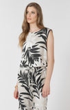 DEX BOXY ABSTRACT LEAF TOP