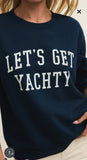 ZSUPPLY 'YACHTY'  BOYFRIEND SWEATSHIRT