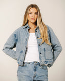 BRUNETTE THE LABEL FLORAL MAGALI JACKET