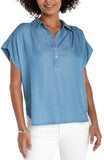 LIVERPOOL SUNLIT BLUE TOP