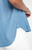 LIVERPOOL SUNLIT BLUE TOP
