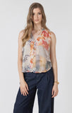 DEX FLORAL PATCH BLOUSE