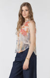 DEX FLORAL PATCH BLOUSE
