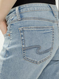 CHELSEA  MID RISE STRAIGHT LEG JEAN