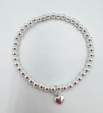 6.5" PUFFY HEART BRACELET