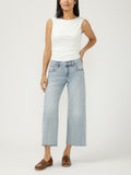 SUKI MID RISE CROPPED WIDE LEG