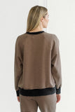 BRUNETTE THE LABEL MINI STRIPE CREW
