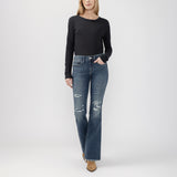 SILVER SUKI BOOTCUT JEANS