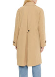LIVERPOOL RAGLAN SLEEVE COAT PLEAT BACK