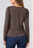 LIVERPOOL LONGSLEEVE SHIRRING KNIT