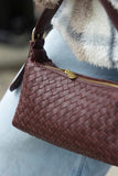 RHEA HAND WOVEN SHOULDER BAG