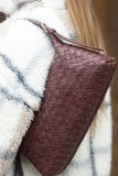 RHEA HAND WOVEN SHOULDER BAG