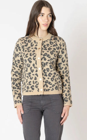 DEX LEOPARD CARDIGAN
