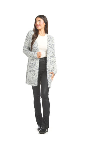 PAPILLON CARDIGAN POPCORN KNIT