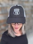 ROUTE 19 HAT WHITE MESH