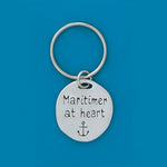 BS PEWTER KEYCHAIN MARITIMER A