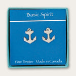 BS STUD PEWTER ANCHOR