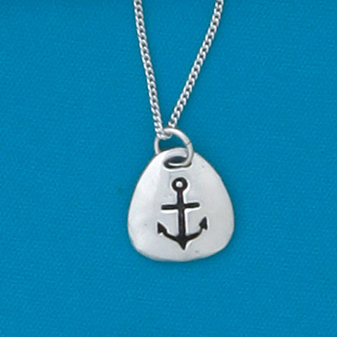 BS NECKLACE TRIANGLE ANCHOR